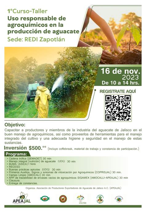 Curso Taller De Uso Responsable De Agroqu Micos En La Producci N De