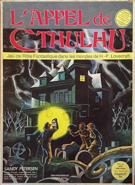 Appel De Cthulhu Seconde Dition L G P Actus Ludiques