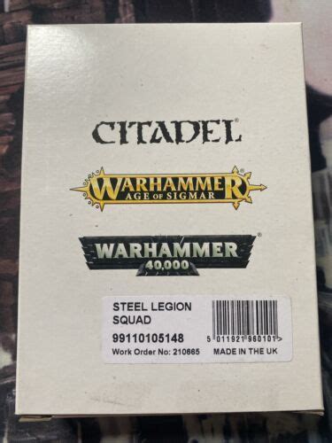 Steel Legion Squad Nib Oop Metal Imperial Guard Astra Militarum Warhammer 40k B Ebay