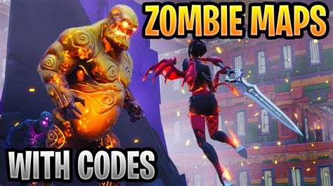 Best Fortnite Zombies Creative Mode Maps With Codes Youtube