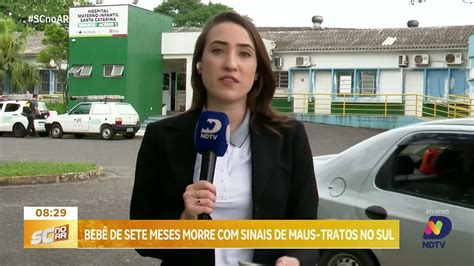 Bebê de sete meses morre sinais de maus tratos em Criciúma