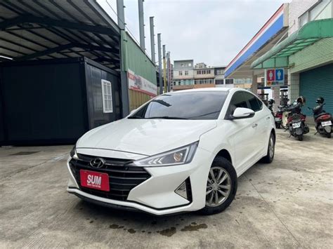 中古車 《《 2020年 Hyundai現代 Elantra 經典型 》》 全車原廠保養 外型流線 可全額貸 免頭款hyundai 現代