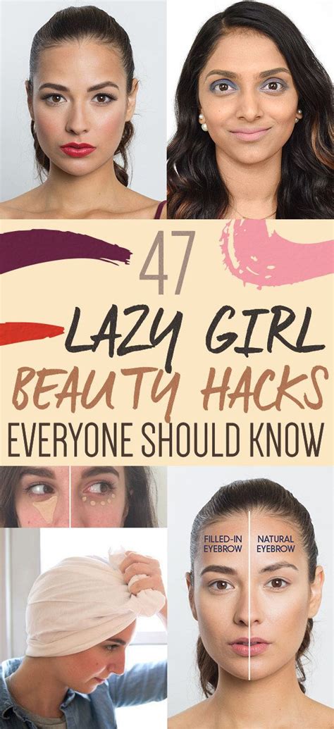 Lazy Girl Beauty Hacks Everyone Should Know Beauty Hacks Beauty