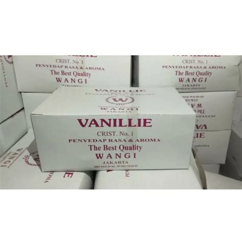 Vanili Vanilli W Bubuk Sachet Perisa Per Pack Vaneli Pewangi Makanan