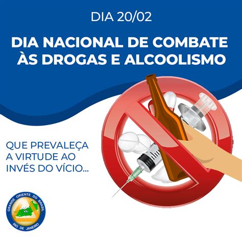 20 02 DIA NACIONAL DE COMBATE ÀS DROGAS E ALCOOLISMO GOB RJ