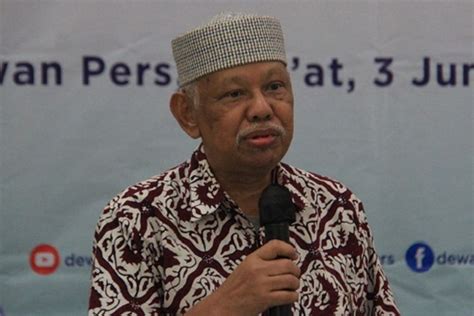 Innalillahi Ketua Dewan Pers Juga Cendekiawan Muslim Azyumardi Azra