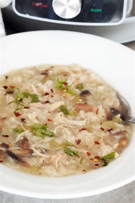 Instant Pot Chicken And Rice Soup A Pressure Cooker Kitchen