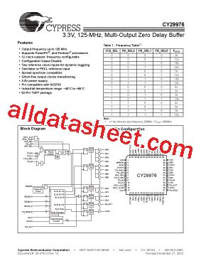 Cy Datasheet Pdf Cypress Semiconductor