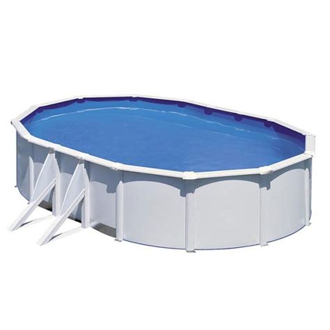 Piscine Ovale Acier Gr Fidji X X M Raviday Piscine