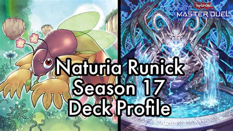 SYNCHROS Are BACK On The RUNICK MENU Naturia Runick Season 17 Deck