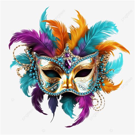 Mardi Gras Festive Carnival Mask Mardi Gras Carnival New Orleans PNG