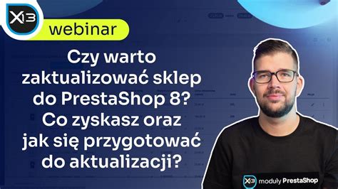 Czy warto zaktualizować sklep do PrestaShop 8 YouTube