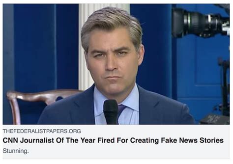 Fired CNN Journalist Of The Year Recipient Was Not Jim Acosta Or Any