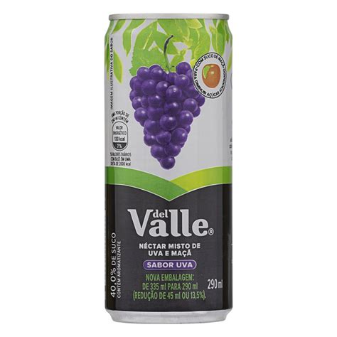 NÉCTAR DEL VALLE LATA 290ML UVA C 06 Distribuidora Hideal