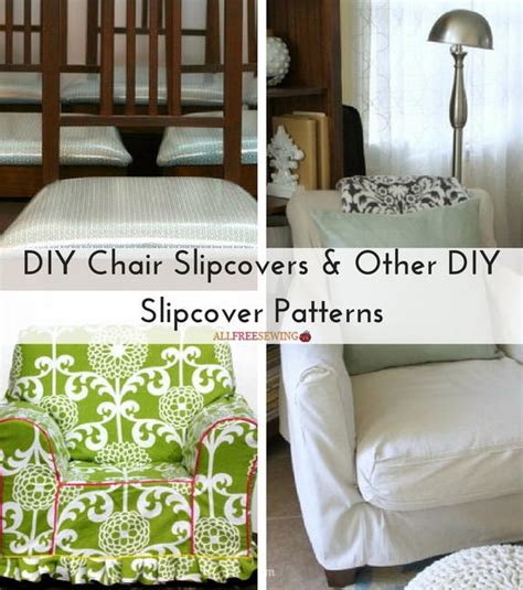 DIY Chair Slipcovers & Other DIY Slipcover Patterns | AllFreeSewing.com