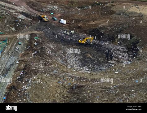 Police search a landfill site in Milton, Cambridgeshire, for missing ... 