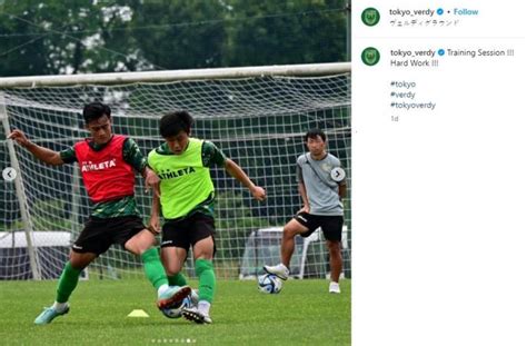 Nongol Di Latihan Tokyo Verdy Perubahan Fisik Pratama Arhan Jadi