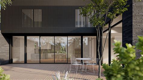 Shrouded House Double Storey Design Auhaus Release Lifespaces