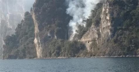 Incendio Tra Gardesana E Ponale Sul Posto Decine Di Vigili Del Fuoco