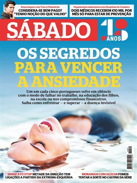 Capa Revista S Bado Fevereiro Capasjornais Pt