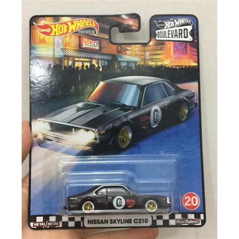 Jual HOT WHEELS BOULEVARD ED NISSAN SKYLINE C210 ORIGINAL REAL PICTURE HOT WHEELS COLLECTION