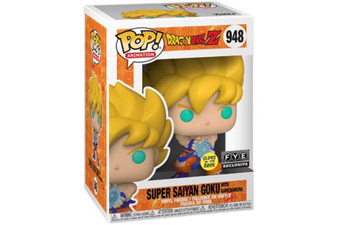 Funko Pop Animation Dragon Ball Z Super Saiyan Goku With Kamehameha