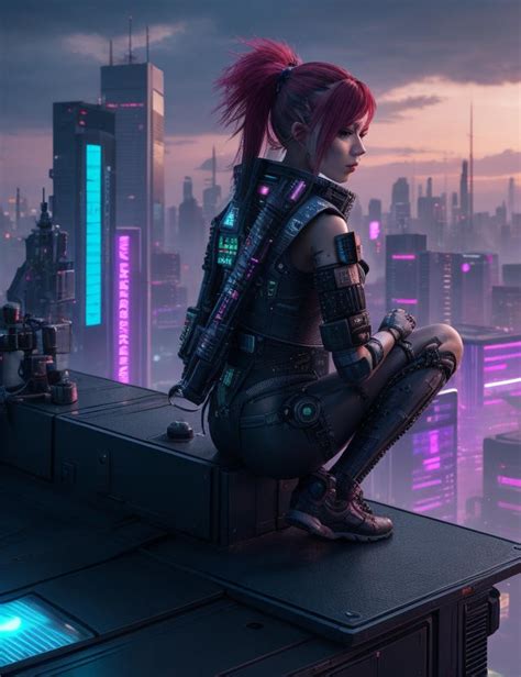 Absolute Reality v16 Cyberpunk rooftop 1 by RedDFX on DeviantArt