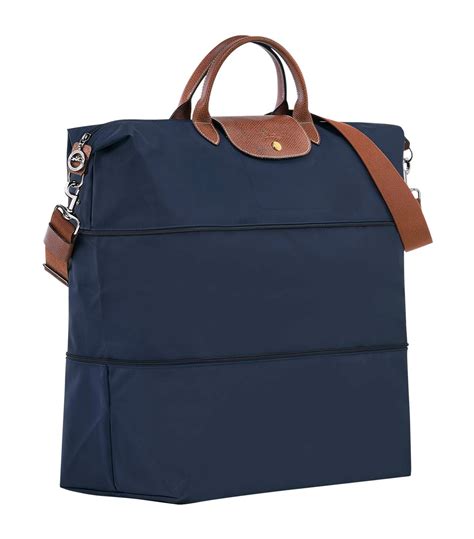 Longchamp Le Pliage Original Travel Bag Expandable Navy Rustans