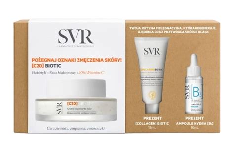 SVR COFFRET C20 BIOTIC 50ML COLLAGEN BIOTIC 15ML AMPOULE B 10ML