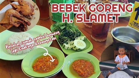 Bebek Goreng Haji Slamet TKW Hongkong Sampek Kaget Nemu Bebek Super