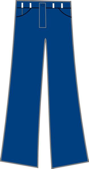 Blue Jeans Clip Art at Clker.com - vector clip art online, royalty free ...