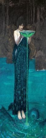 Circe Invidiosa 1892 Giclee Print John William Waterhouse Art