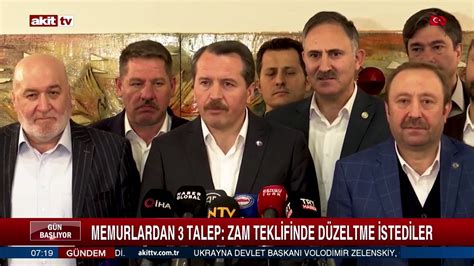 Memurlardan Talep Zam Teklifinde D Zeltme Istediler Dailymotion Video