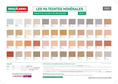 Attention Les Teintes De Ce Nuancier Reproduites Sur Ordinateur