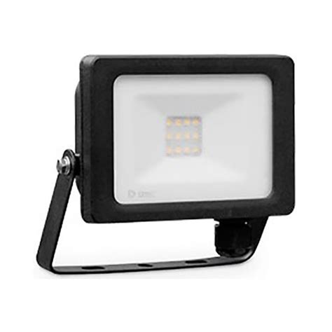 Proyector Led W Aluminio Negro Ip Gsc