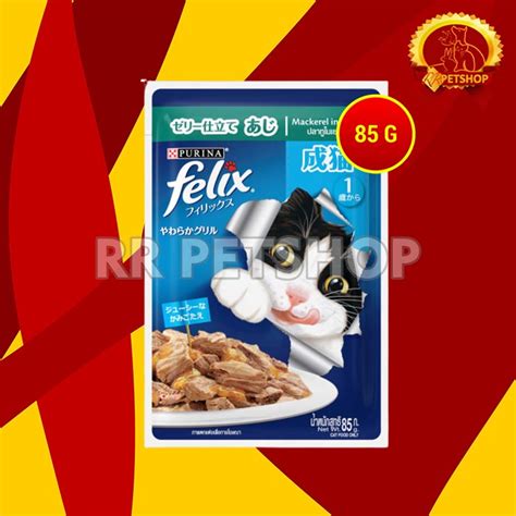 Jual Felix Cat Food Makanan Basah Kucing Wet Pouch Kitten Adult Gram