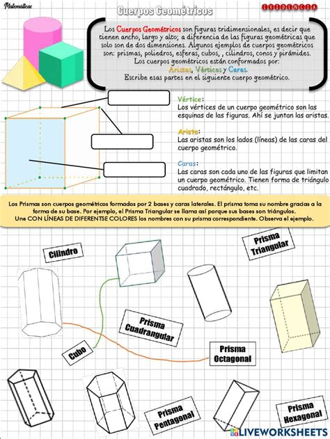 An Info Sheet With Different Shapes And Sizes