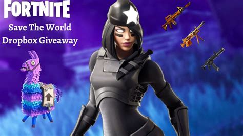 Massive Fortnite Save The World Dropbox Giveaway Youtube