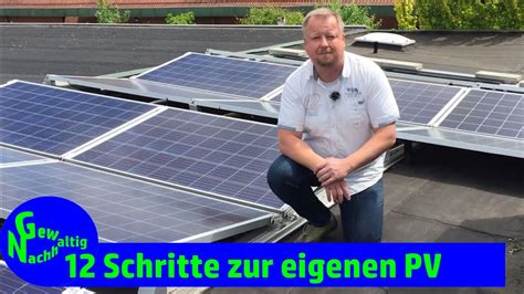 Photovoltaik In Schritten Zur Eigenen Pv Anlage Mit Eigenverbrauch