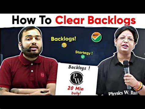 How To Clear Backlogs Best Startegy For Online Coaching Students