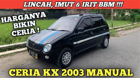 Mobil Kecil Yang Sangat Menggoda Daihatsu Ceria Kx Manual Youtube