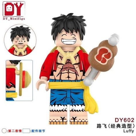 Jual Mini Action Figure Monkey D Luffy Anime One Piece Brick Mainan