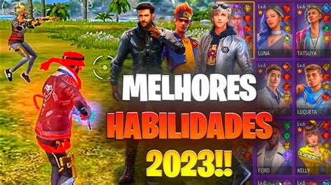 AS MELHORES COMBINAÇÕES DE PERSONAGENS PARA USAR NO FREE FIRE EM 2023