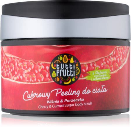 Farmona Tutti Frutti Cherry Currant Peeling Cukrowy Do Cia A