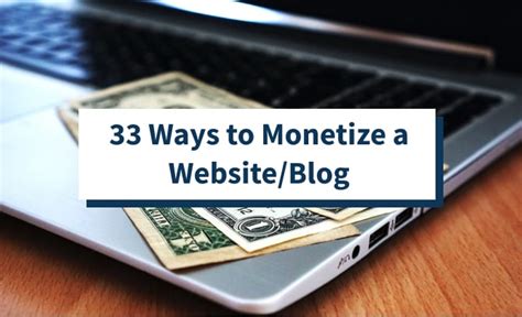 Ways To Monetize A Website Websitesetup Org