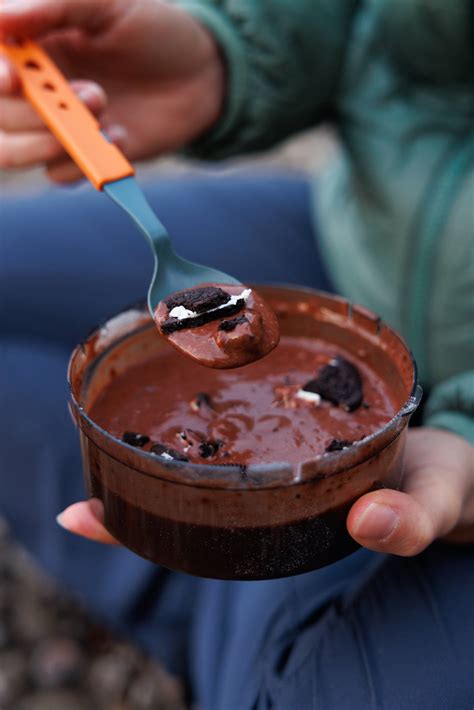 Chocolate Coconut Backpacking Pudding CAMP KITCHEN