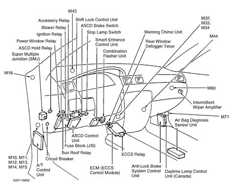 95 Nissan Maxima Fuel Pump Relay Location