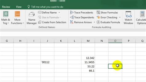 How To Round Off Numbers In Microsoft Excel Youtube