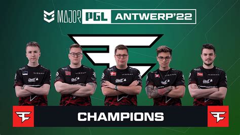 Pgl Major Antwerp Faze Clan Is The Winner Of The First Csgo Major For