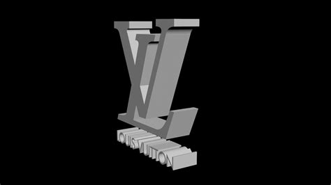 Louis Vuitton 3D LOGO 3D model - TurboSquid 2123621